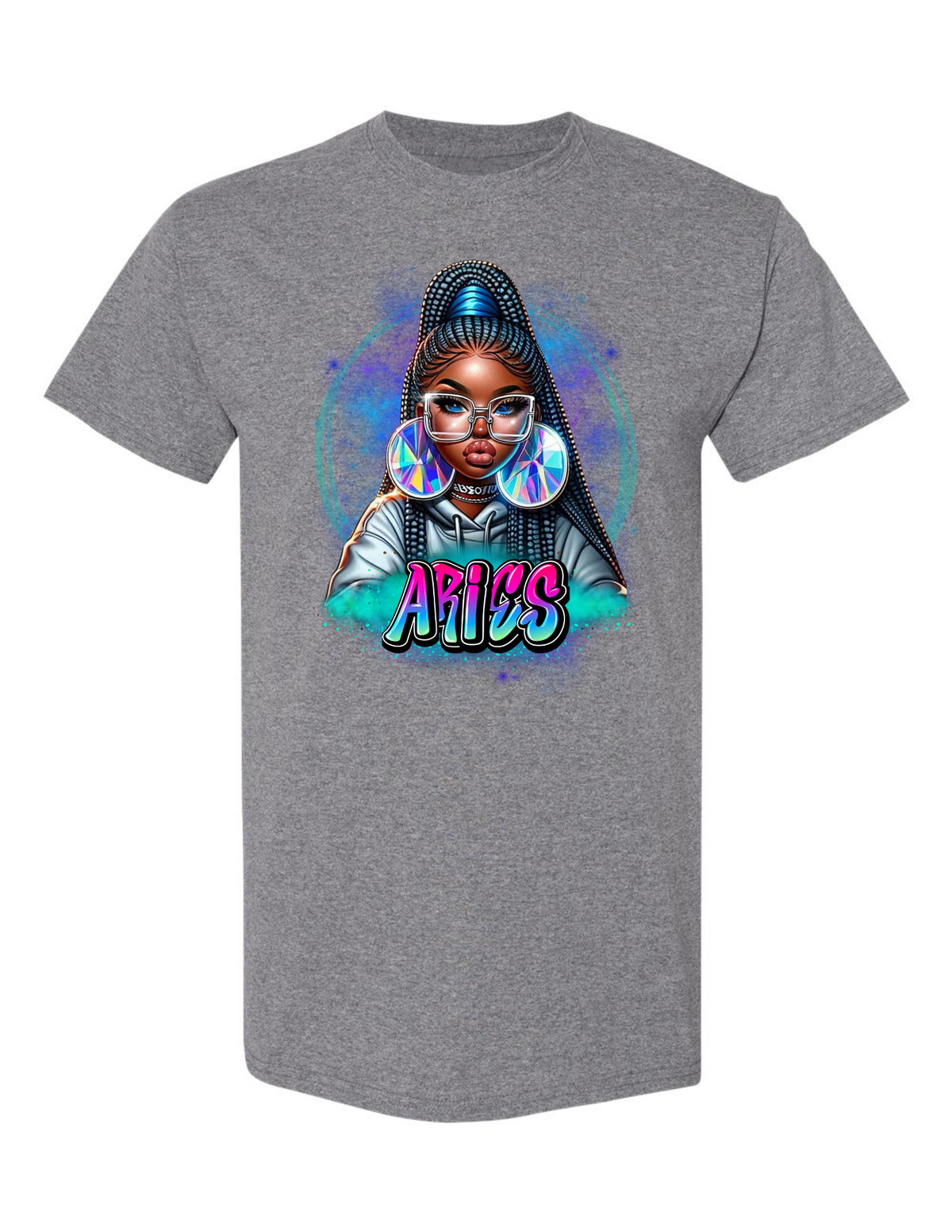 Aries Queen Graphic Tee – Afrocentric Streetwear