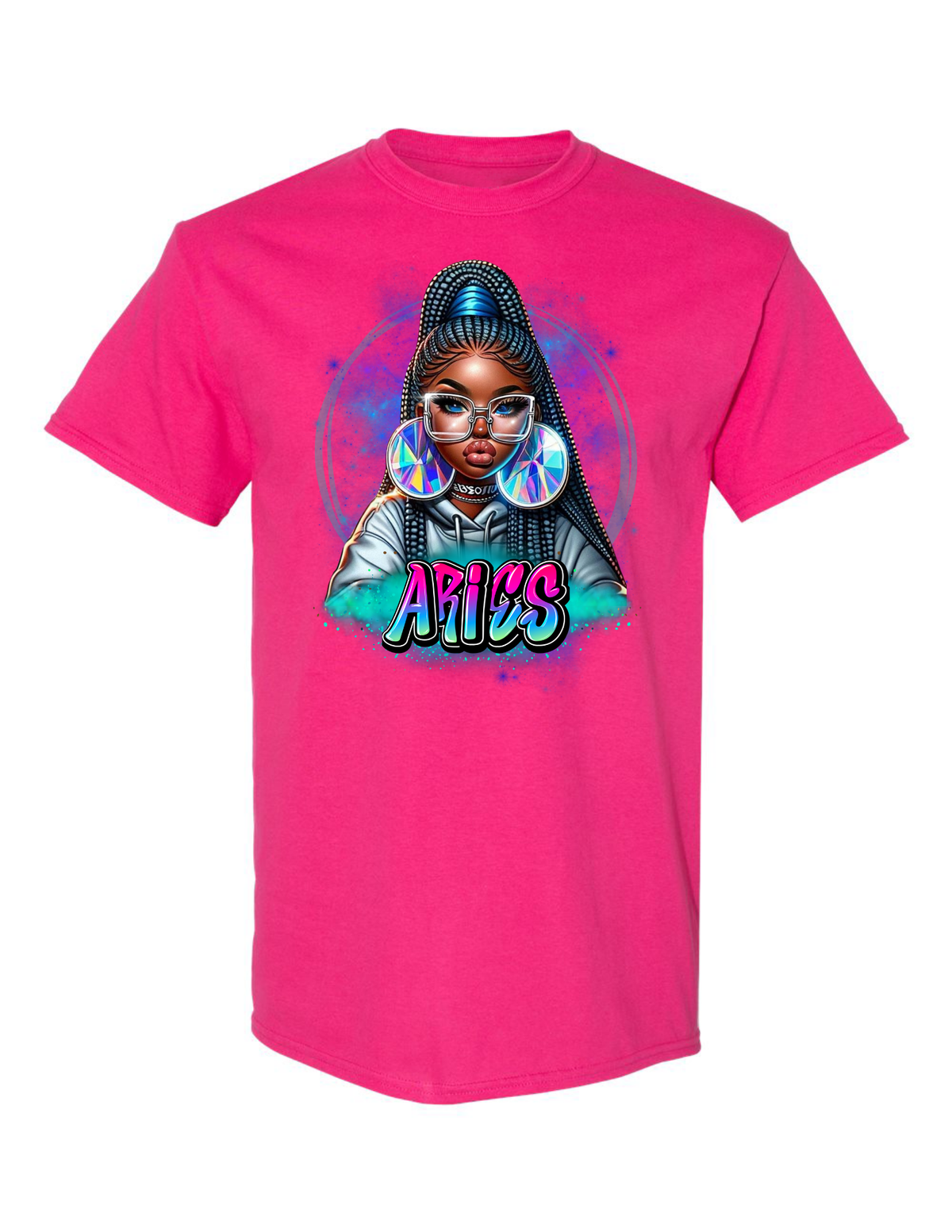 Aries Queen Graphic Tee – Afrocentric Streetwear