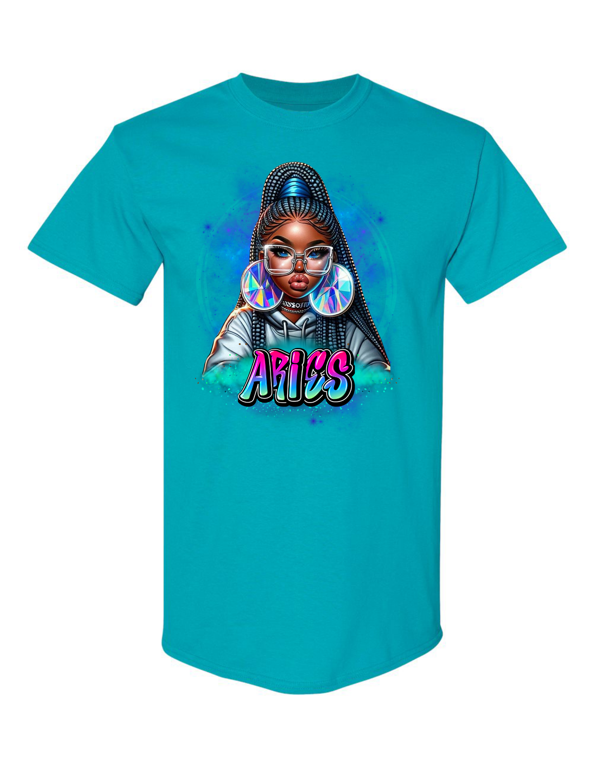 Aries Queen Graphic Tee – Afrocentric Streetwear