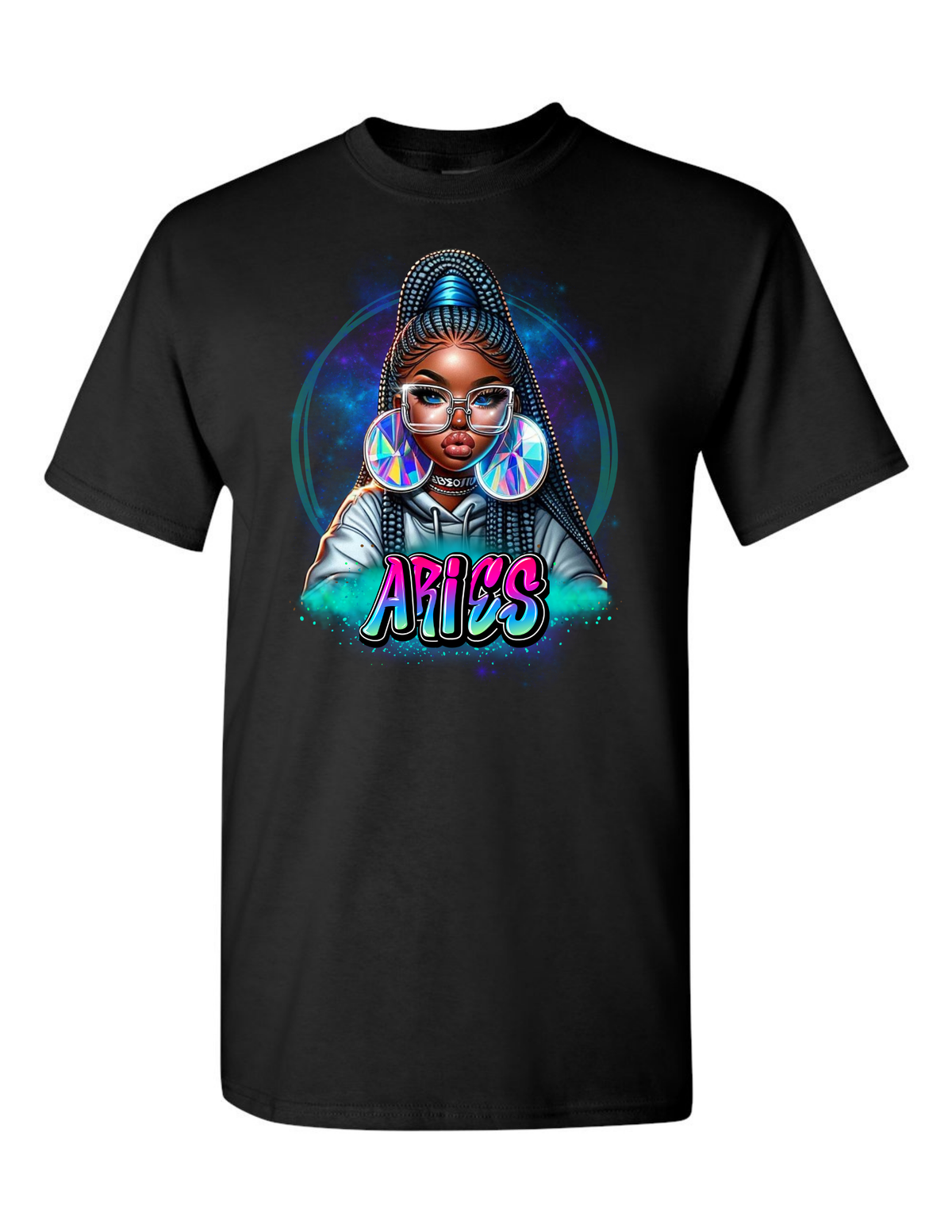 Aries Queen Graphic Tee – Afrocentric Streetwear
