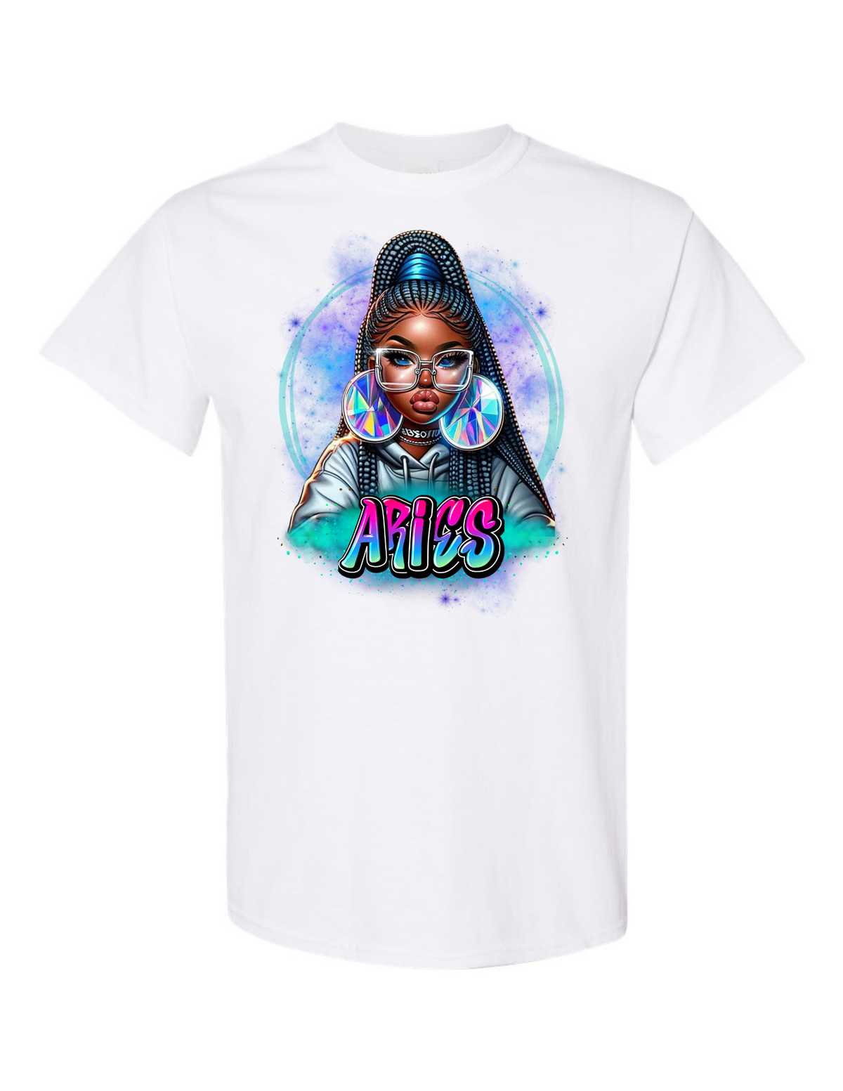 Aries Queen Graphic Tee – Afrocentric Streetwear