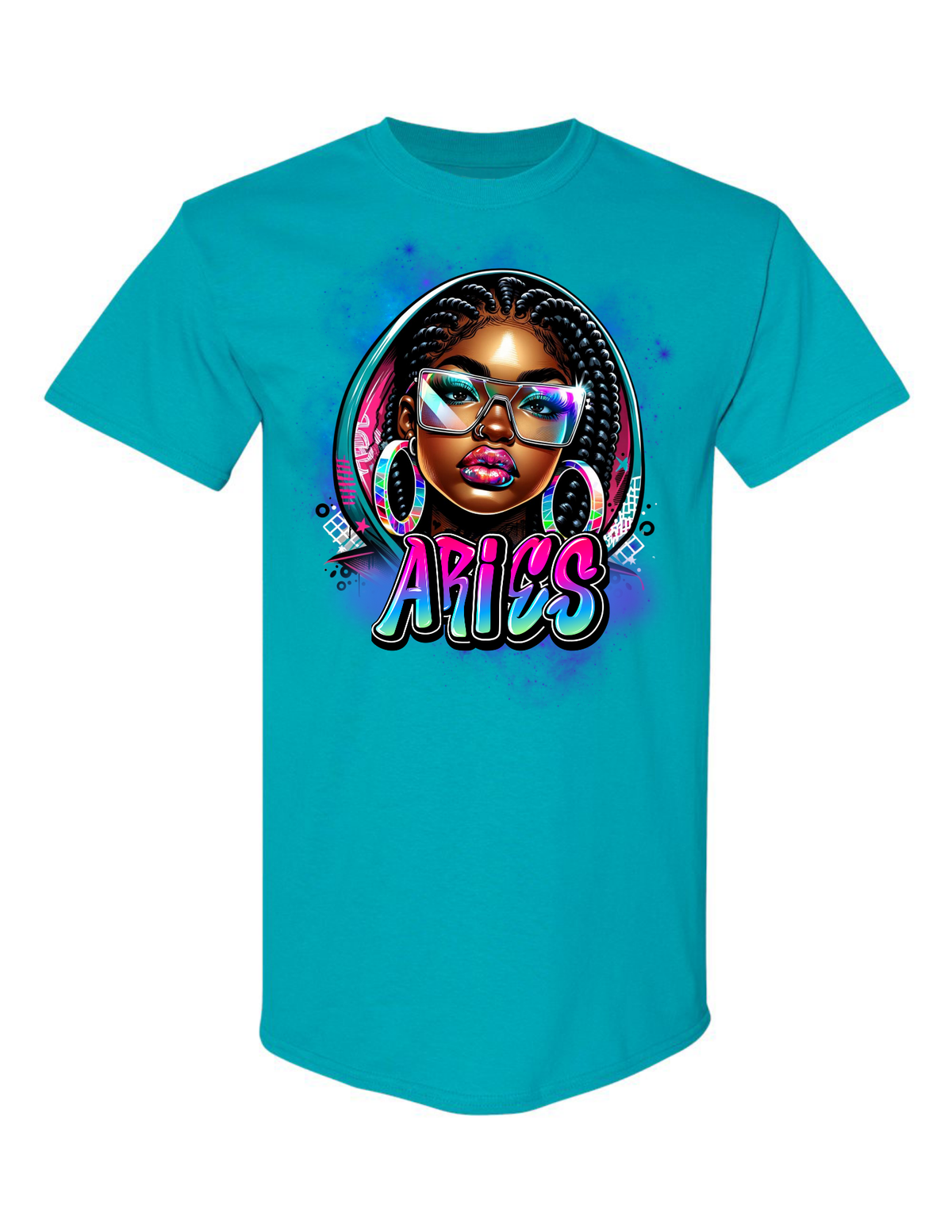 Aries Queen Graphic Tee – Afrocentric Streetwear
