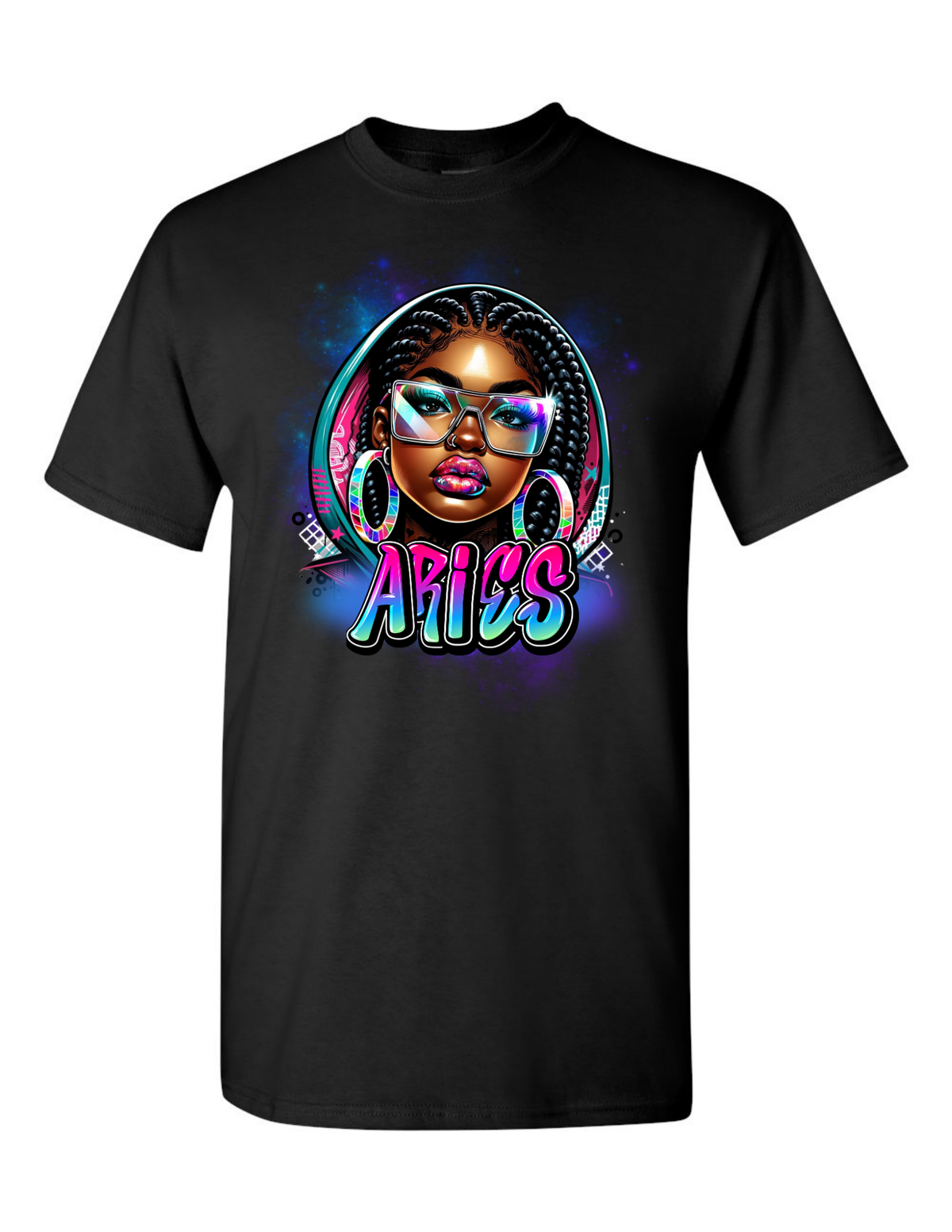 Aries Queen Graphic Tee – Afrocentric Streetwear