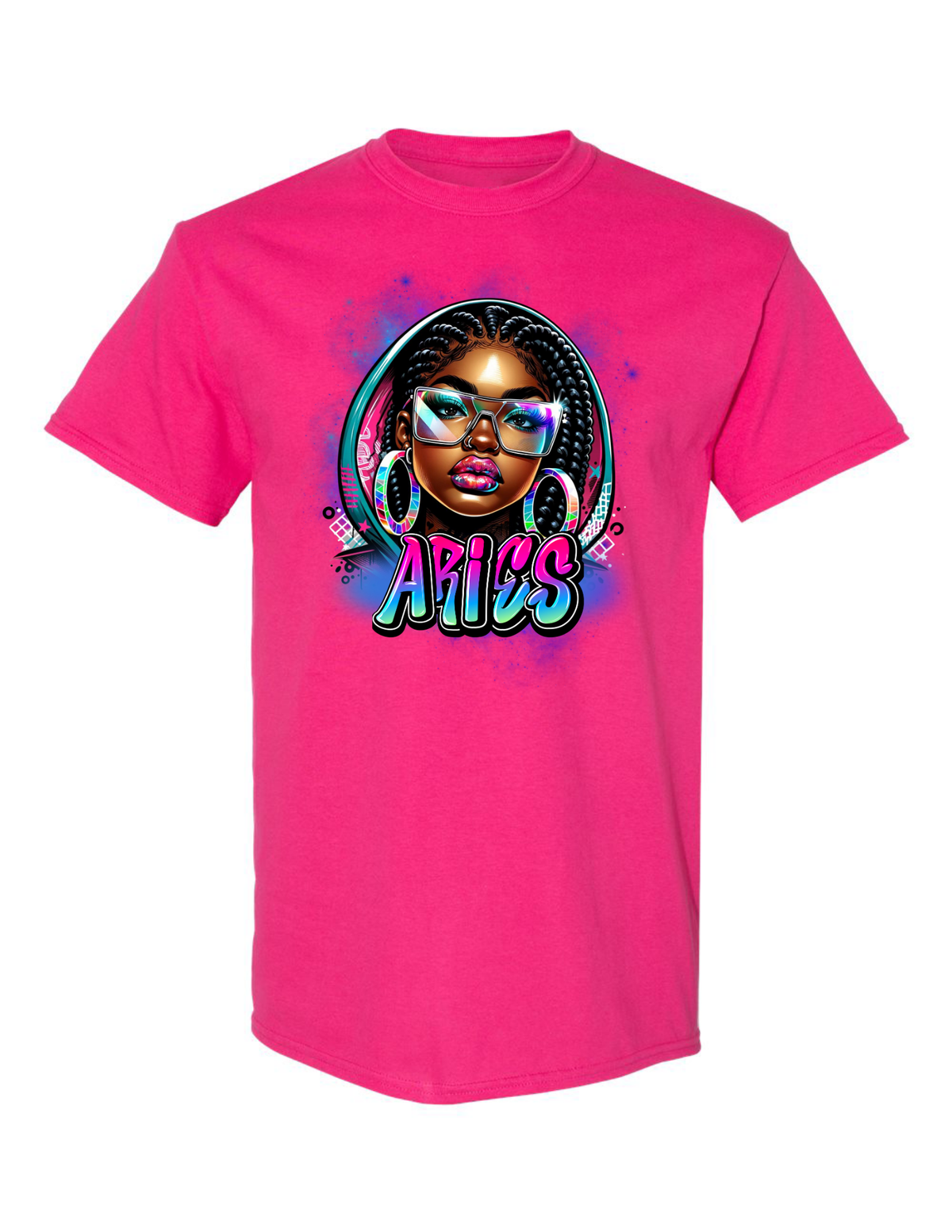Aries Queen Graphic Tee – Afrocentric Streetwear
