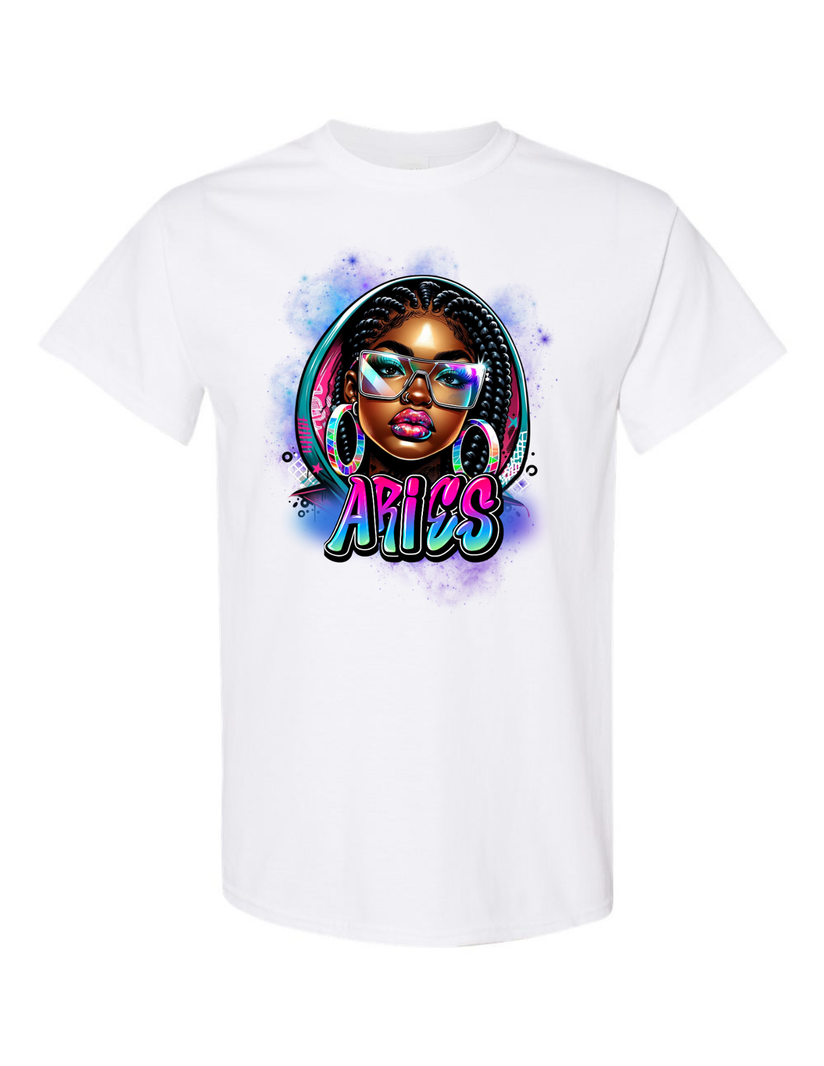 Aries Queen Graphic Tee – Afrocentric Streetwear