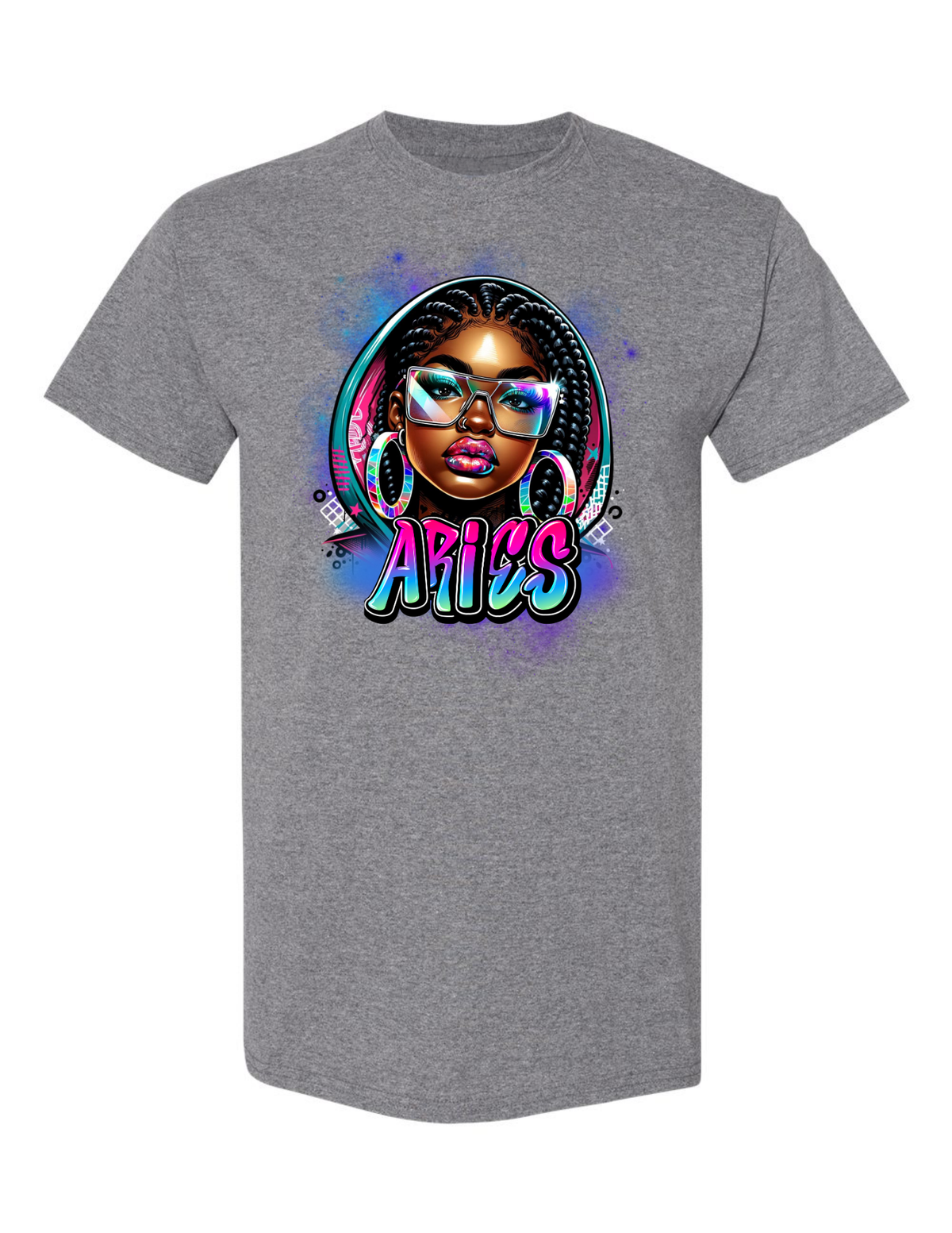 Aries Queen Graphic Tee – Afrocentric Streetwear